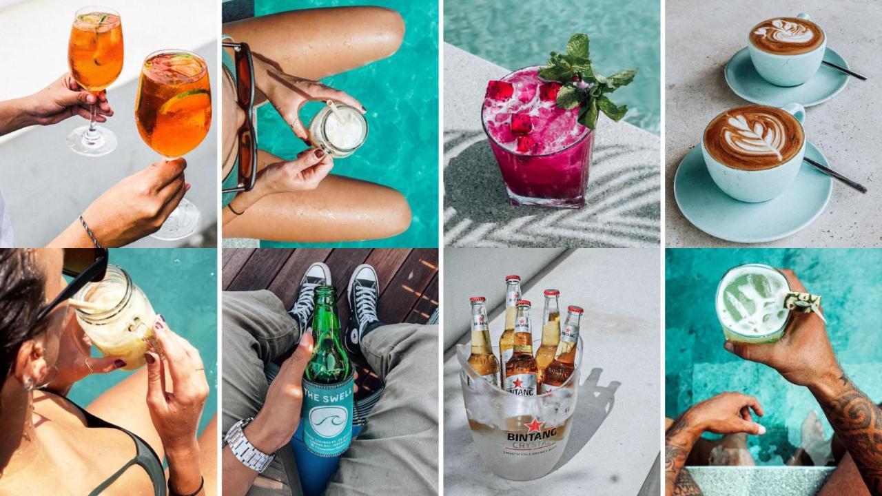 Swell Hotel, Pool Bar & Restaurant Tanah Lot Eksteriør bilde