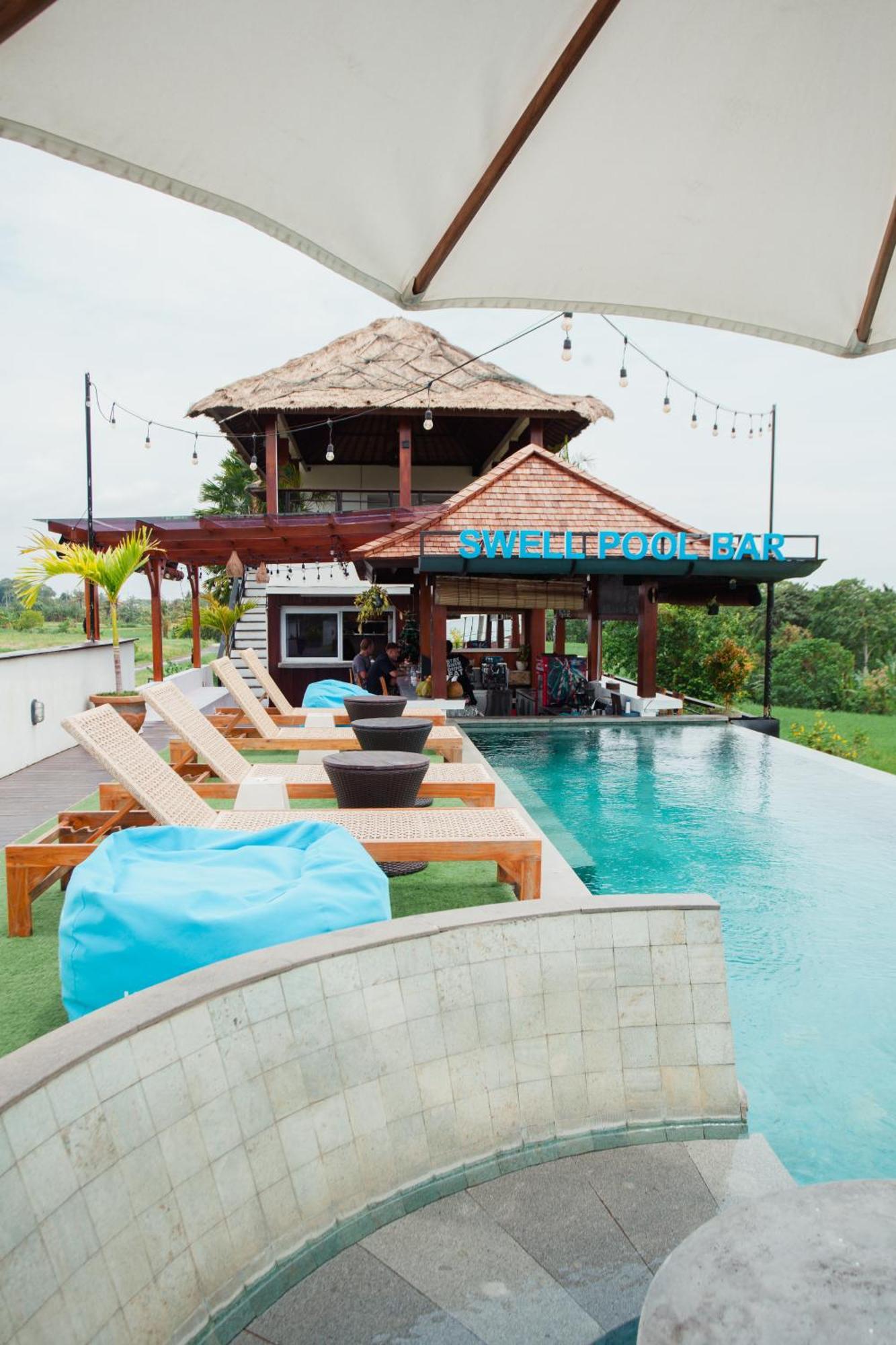 Swell Hotel, Pool Bar & Restaurant Tanah Lot Eksteriør bilde